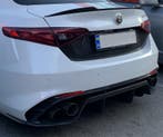 Alfa Romeo Giulia Carbon Fiber Achter kofferbak cover, Verzenden