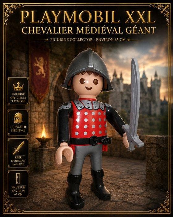 Playmobil - XXL - Playmobil - 2000-2010 - Frankrijk, Antiek en Kunst, Antiek | Overige Antiek