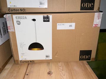 Online veiling: One Light, 63022A, hanglamp, Nieuw