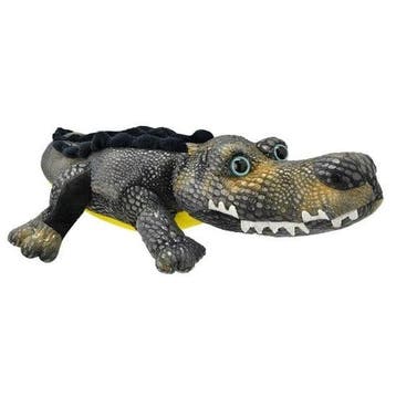 Wild Planet krokodil knuffel - groen - 47 cm - pluche, Verzenden, Nieuw