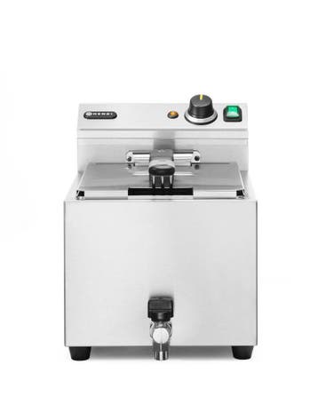 Hendi Profi Line Friteuse Met Aftapkraan – 10L | 400v/6600w, Ophalen of Verzenden, Nieuw in verpakking