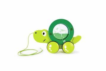 Hape houten trekdier schildpad Tito van €22,99 voor €18,39, Ophalen of Verzenden, Nieuw