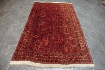Afghaans art deco - Tapijt - 195 cm - 133 cm, Nieuw