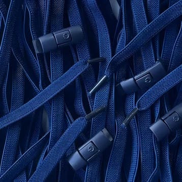 Elastische veters - Navy • 120  cm x 8 mm, Kleding | Heren, Schoenen, Ophalen of Verzenden, Nieuw