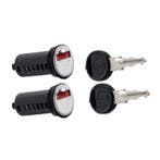 Cilinderslot (2 stuks) en sleutel (2 stuks), Ophalen of Verzenden, Nieuw