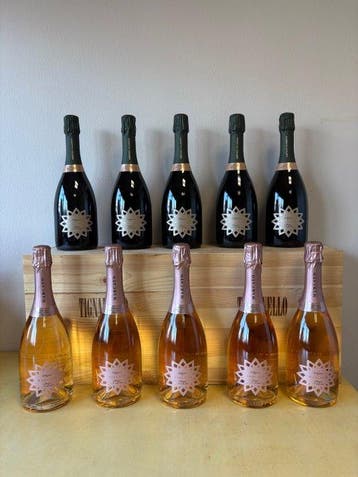Marcato, Metodo Classico Collezione: 5x Nature, 2013 x5 Rosé, Nieuw