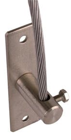 Dehn Spanblok RD 8mm StSt 2 bevestigingsgaten D 10,5mm ASK 8, Verzenden, Nieuw, Overige typen