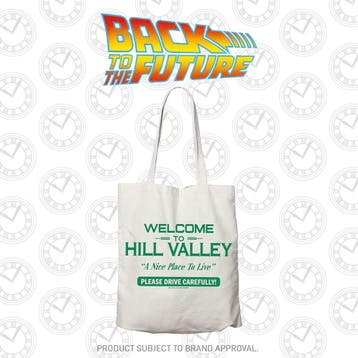 Back to the Future Tote Bag Hill Valley, Ophalen of Verzenden, Nieuw