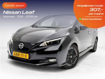 Nissan Leaf | Zakelijk Leasen vanaf 116,- p/mnd, Nieuw, Financial lease, Lease, Leaf
