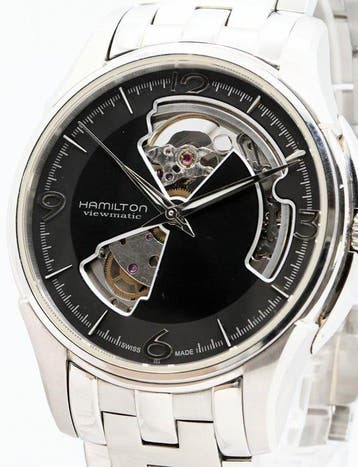 Hamilton - Jazzmaster Viewmatic Open Heart - H325650 - Heren, Nieuw