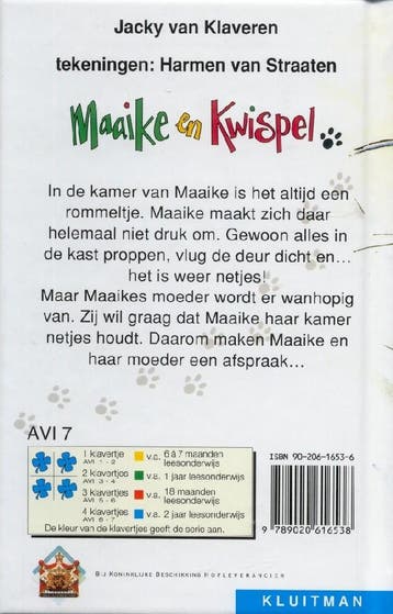 Maaike en Kwispel / Klavertje vier-serie 9789020616538, Verzenden, Gelezen, J. van Klaveren