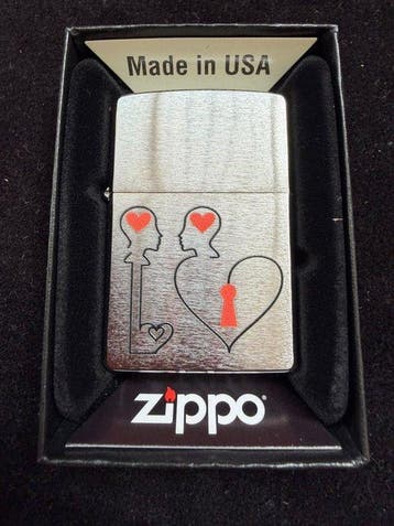 Zippo - Zonder minimumprijs - Aansteker - Staal (roestvrij), Nieuw