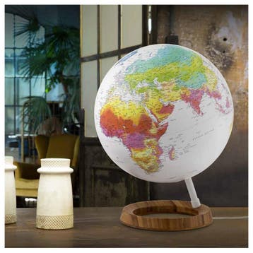Vind hier de wereldbol die past bij uw interieur of kantoor., Verlicht, Nieuw