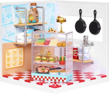 Miniverse™ Make It Mini Spaces™ Pizzawinkel - Knutselset -, Ophalen of Verzenden, Zo goed als nieuw