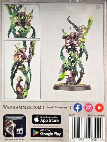 Necrons Overlord with translocation shroud (Warhammer nieuw), Hobby en Vrije tijd, Wargaming, Ophalen of Verzenden, Nieuw