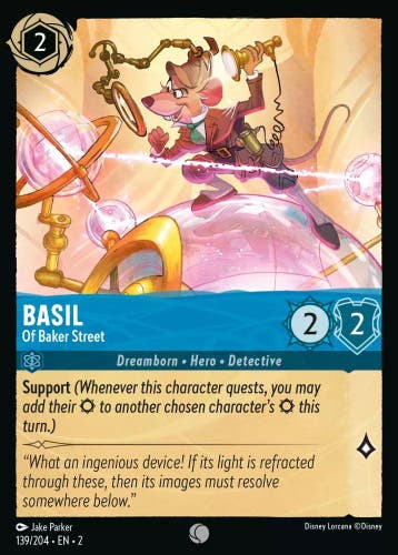 [139/204][S2] - BASIL - Of Baker Street ENG FOIL [M/NM], Verzenden, Nieuw