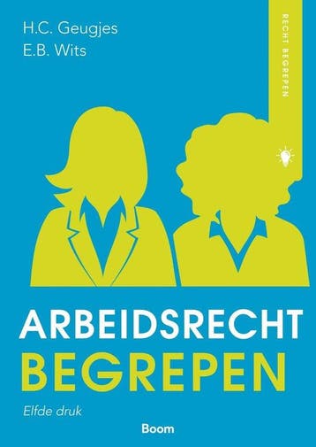 9789462128958 Recht begrepen - Arbeidsrecht begrepen, Boeken, Verzenden, Zo goed als nieuw, H.C. Geugjes