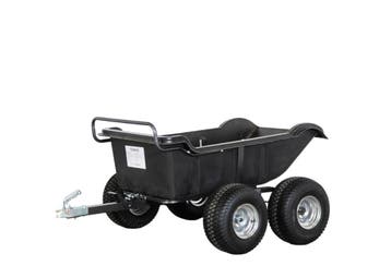 Aanhanger kipper kunststof dubbel as 550kg bak 1600x826x475, Auto diversen, Aanhangers en Bagagewagens, Ophalen of Verzenden, Nieuw