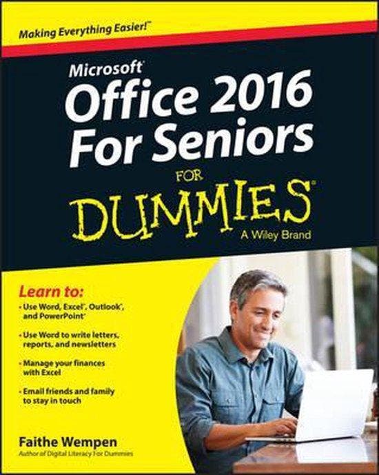 Office 2016 For Seniors For Dummies 9781119077497, Boeken, Taal | Engels, Gelezen, Verzenden