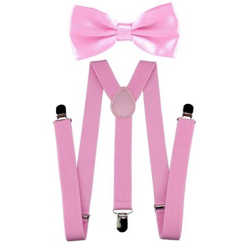 Fako Fashion - Bretels Met Vlinderstrik - Effen - 100cm -, Verzenden, Nieuw