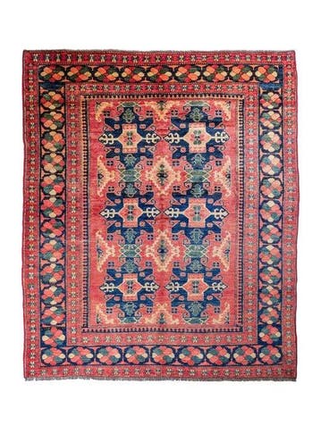 Afghan - Tapijt - 223 cm - 190 cm - Oude Afghaanse nomaden, Huis en Inrichting, Nieuw