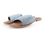 Lazamani Slippers in maat 41 Blauw, Slippers, Lazamani, Zo goed als nieuw, Verzenden
