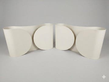 Flos - Tobia Scarpa - Lamp (2) - Blad - Metaal - Paar Flos