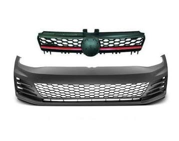 Voorbumper VW Golf VII GTi incl. Grillen / Mistlampen, Ophalen of Verzenden, Nieuw