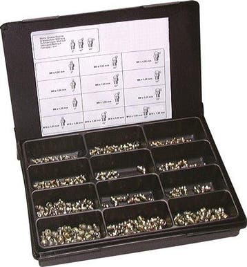 Smeernippel Assortiment 170 Stuks DIN 71412 En DIN 3404, Verzenden, Nieuw