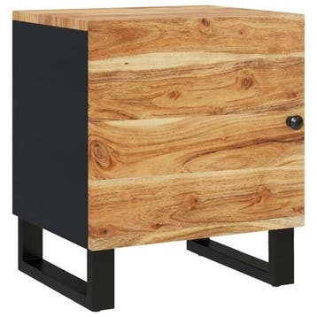 Bijzettafel Hout | Laatste Stuk! | Retourdeal, Huis en Inrichting, Minder dan 45 cm, Ophalen of Verzenden, Zo goed als nieuw, Minder dan 55 cm