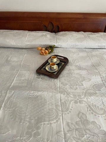 Bedsprei - 280 cm - 204 cm - Sprei vintage