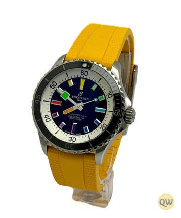 Breitling SuperOcean 42 Rainbow, Ophalen of Verzenden, Zo goed als nieuw