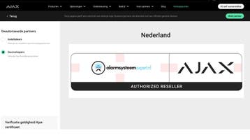Ajax Systems Fireprotect PLUS Rook/hittemelder, Ophalen of Verzenden, Nieuw