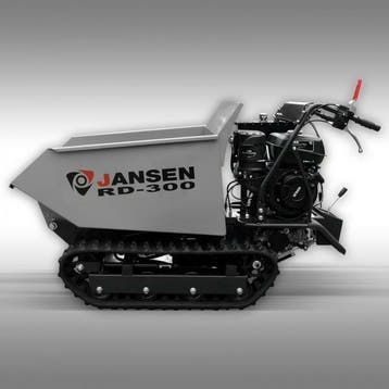 Rupsdumper Jansen RD-300, hydraulische kiepbak, benzinemotor, Zakelijke goederen, Ophalen of Verzenden, Overige typen