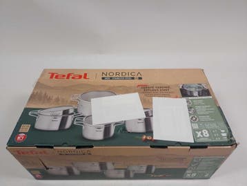 Tefal Pannenset Nordica - 4-delig -, Verzenden, Nieuw