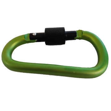 Karabijnhaak / sleutelhanger - Groen, Ophalen of Verzenden, Nieuw