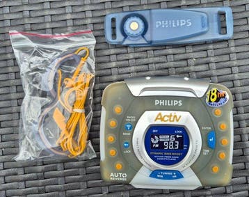 Philips - ACT6688 Draagbare cassettespeler, Nieuw