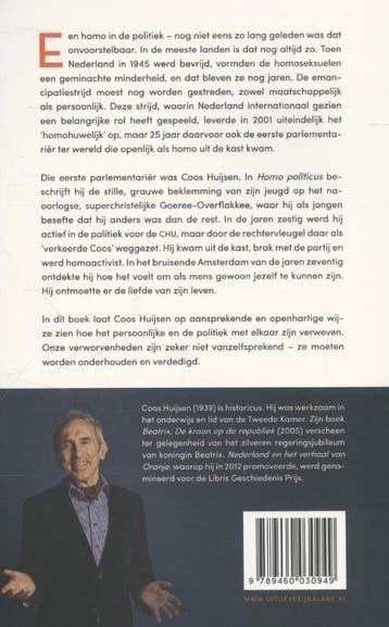 Homo politicus 9789460030949 Coos Huijsen, Boeken, Verzenden, Gelezen, Coos Huijsen