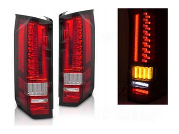 Full LED achterlichten dynamisch Red White geschikt voor VW, Auto-onderdelen, Verlichting, Verzenden, Nieuw, Volkswagen