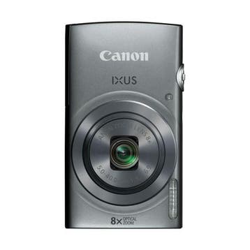 Canon IXUS 160 Digitale Compact Camera - Zilver, Verzenden, Zo goed als nieuw