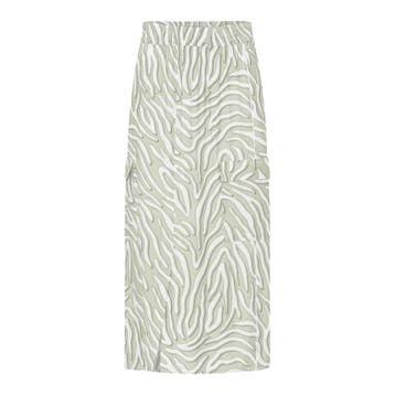 Marc Aurel • lange groene cargo rok • 36, Kleding | Dames, Rokken, Marc Aurel, Verzenden, Nieuw, Maat 36 (S)