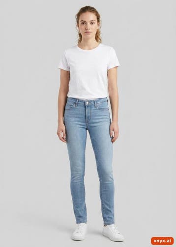 Levis Jeans Dames maat WW28 / L30 Lichtblauw Vintage, Ophalen of Verzenden, Nieuw