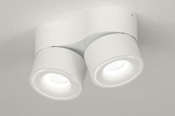 Rietveld Spots - Wit - Aluminium, Verzenden, Nieuw