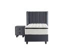Opberg Boxspring Lina - diverse maten, Verzenden, Nieuw, Eenpersoons
