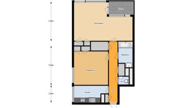 Te Huur 4 Kamer Appartement Bentinckplein In Rotterdam, Huizen en Kamers, Rotterdam, Direct bij eigenaar, Appartement, Rotterdam
