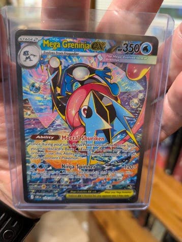Pokémon - 1 Card - Mega Greninja EX 116/106 Full art, Foil,, Nieuw