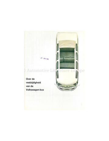 1965 VOLKSWAGEN TRANSPORTER BROCHURE NEDERLANDS, Boeken, Nieuw, Volkswagen, Author