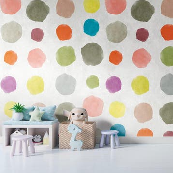 Profhome 382941-GU Fotobehang grafisch mat roze geel 1,59 m, Verzenden