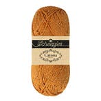 Scheepjes Catona Shine - 383 Ginger - Gold - Katoengaren m, Hobby en Vrije tijd, Breien en Haken, Ophalen of Verzenden, Nieuw