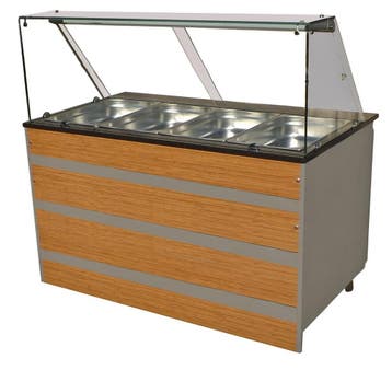 Combisteel Warm Buffet 4x 1/1 GN | 230v | 1400x800x850/1350m, Ophalen of Verzenden, Nieuw in verpakking